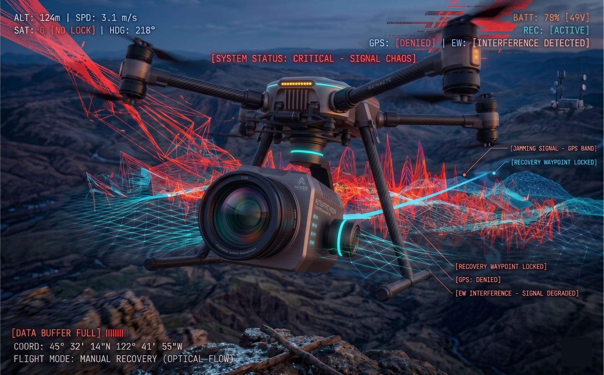 GPS-Denied Waypoint Recovery